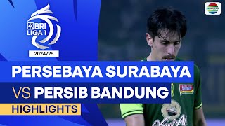 Download lagu Persebaya Surabaya VS Persib Bandung - Highlights | BRI Liga 1 2024/25 mp3