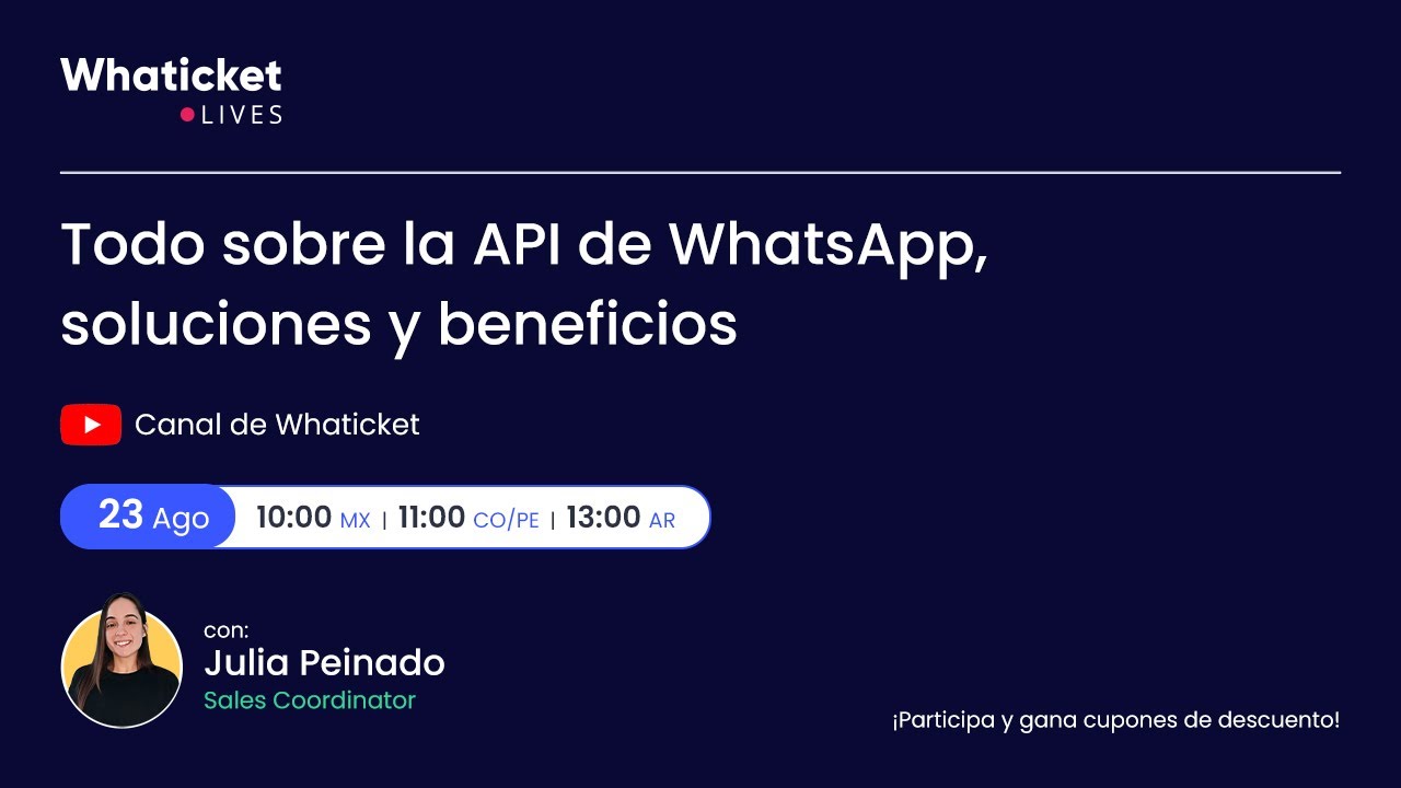 Todo sobre la API de WhatsApp, soluciones y beneficios.