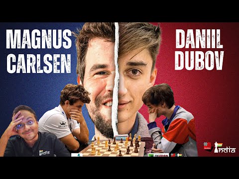 The creative genius of Dubov vs GOAT Magnus Carlsen | World Rapid Teams 2024