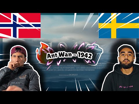 Norwegians React To (Swedish Rap) Reacting TilAnt Wan - 1942 [Officiell Video]
