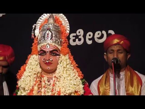 Yakshagana - Shri Devi mahatme - Poojisidanu Mayeya - Patla