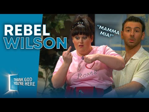 Rebel Wilson Meets Some Italian Stallions! | Thank God You're Here