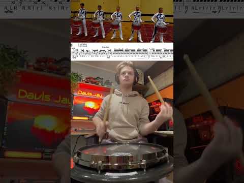 The Worlds Most Famous Snare Break (Bluecoats 2016) #drums #music #dci #drumcorps #groove #famous