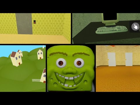 Roblox Shrek In The BackRoom Level 1 To 12 | @rdminigames7503 #roblox #gaming #shorts #backrooms