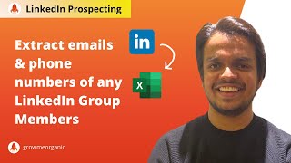 [2022] Extract emails from LinkedIn Groups | Scrape emails and phone numbers from LinkedIn Groups