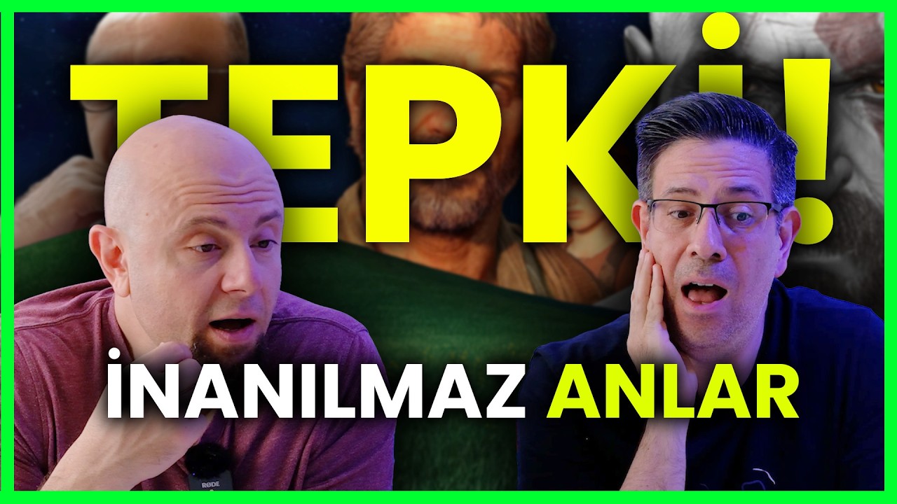 BUNLARI NASIL YAPIYORLAR? - İNANILMAZ OYUN ANLARINA TEPKİ! - Tepkilogia #2