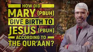 How did Mary (pbuh) give Birth to Jesus (pbuh) According to the Quran? - Dr Zakir Naik