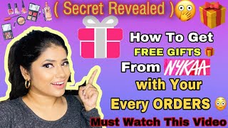 Get Free Gifts Every Time You Purchase From NYKAA/ My Secrete and Trick Nobody will Tell You 😱