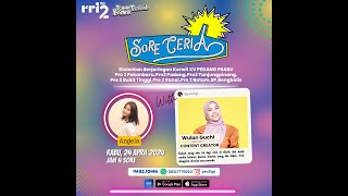 Download lagu SORE CERIA BERJARINGAN WITH WULAN GUCHI (CONTENT CREATOR) mp3 Download lagu SORE CERIA BERJARINGAN WITH WULAN GUCHI (CONTENT CREATOR) mp3