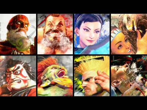 All Victory Screens / 全キャラリザルト(勝利画面)集 #SF6 #スト6