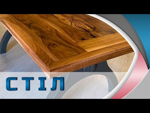 Стол из массива дерева в индустриальном стиле - фото 1 - id-p1362812660