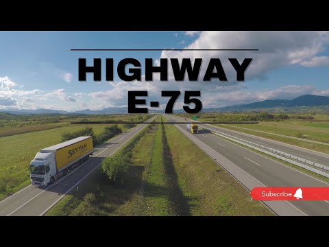Highway E-75 | Serbia [timelapse]