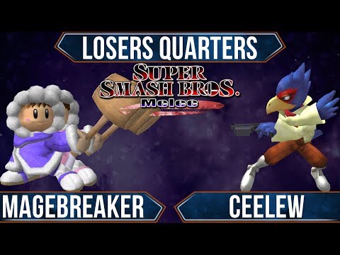 ASB - Magebreaker (Ice Climbers) vs CeeLew (Falco) - Melee Losers Quarters