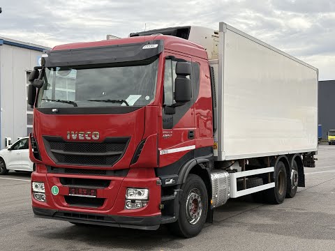 DEMA P18731 **IVECO Stralis 420 Kühlkoffer E6/Carrier/AHK/LBW/Liftachse/Klima**