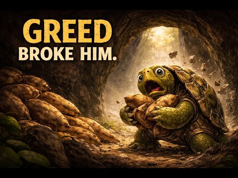 The Tortoise and the Hidden Cave | Funny Folktales with a Lesson