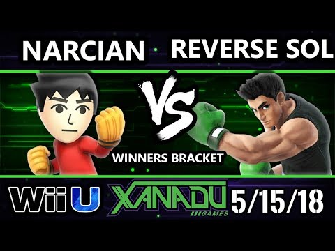 S@X 250 Smash 4 - Narcian (Mii Brawler) Vs. Reverse Sol (Little Mac) - Wii U Winners Bracket