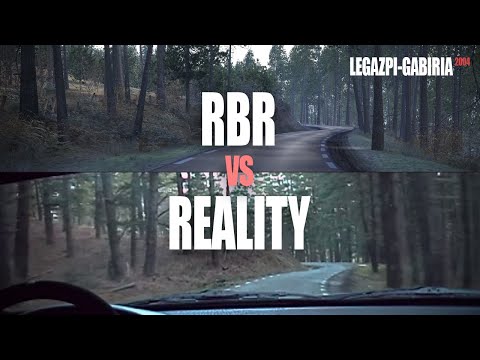 Richard Burns Rally - Legazpi-Gabiria 2004 - Game vs. Reality