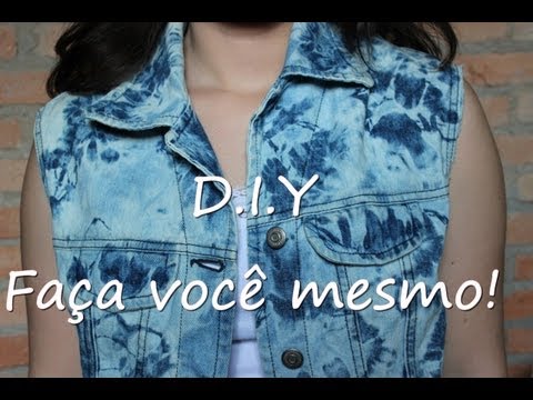 D.I.Y: Faça você mesmo. Customizando seu jeans velho! Por: Pâmela Melhiades