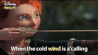 Touch The Sky | Brave Lyric Video | DISNEY SING-ALONGS