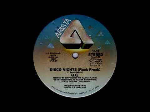 G.Q. - Disco Nights (Rock-Freak) online metal music video by GQ