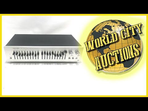 Vintage 10 Band Graphic Equalizer Realistic No. 31-2000 image 7