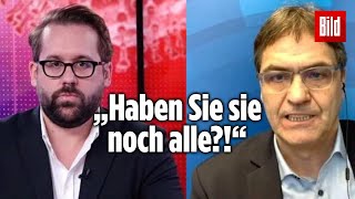 EU-Politiker geht auf BILD-Vize Paul Ronzheimer los: „Haben Sie sie noch alle?!“