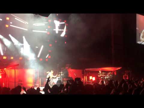 Fall Out Boy playing Ni**ags in Paris at Summerfeast 7/5