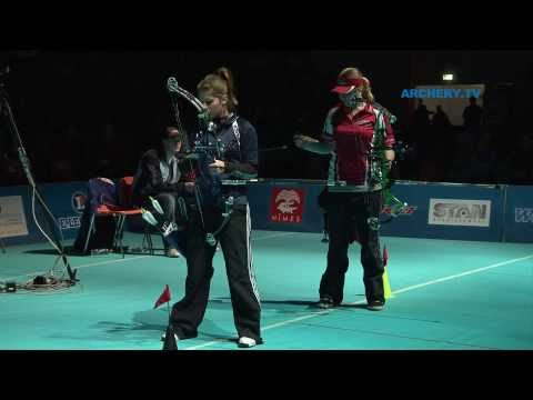 Inge Van Caspel v J Chesse – compound women gold | 2011 Nimes Tournament