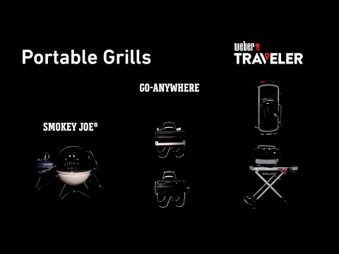 Barbecues Weber - Smokey Joe vs Go Anywhere vs Traveler