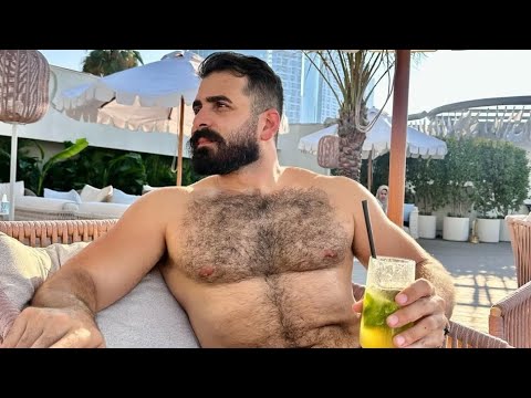 Meet Attractive hairy hunk|| Beard Masculinity