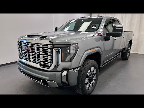 2026 GMC Sierra 3500HD 4WD Crew Cab Standard Box Denali in Silver for sale at Davis GMC Buick Lethbridge in Lethbridge, AB