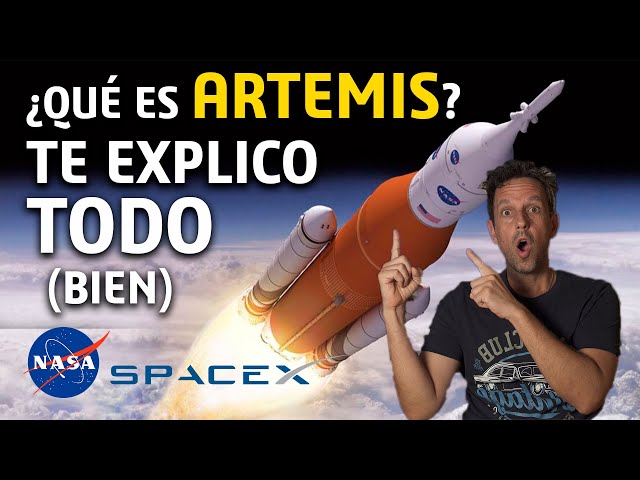 Vídeo relacionado con NASA Artemis Misión SLS Worm and Esa Logo Camiseta