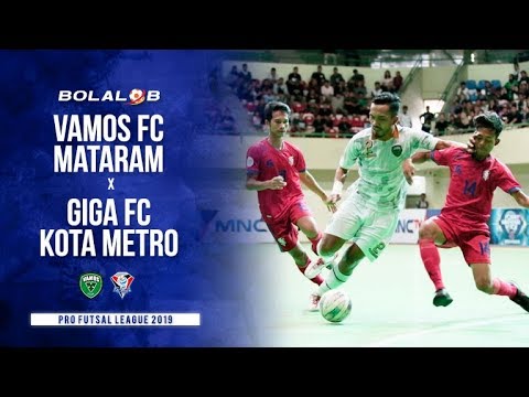 Duel Sengit! Vamos FC Mataram (1) x (1) Giga FC Kota Metro - Pro Futsal League 2019