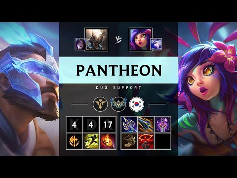 Pantheon Support vs Neeko - KR Challenger Patch 25.17