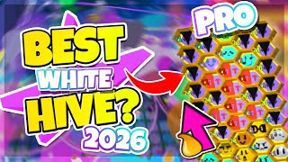BEST WHITE HIVE GUIDE in 2026!🐝| Bee Swarm Simulator