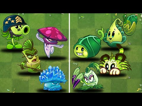 Team Pokra Vs  Team  Ice shroom Plant - Which Team Plant Strongest？- PvZ 2 Team 03 Plant