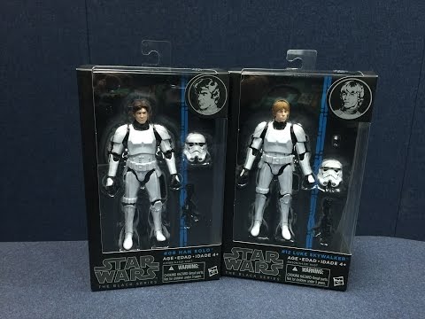 Star Wars: Black Series - HAN SOLO & LUKE SKYWALKER (Stormtrooper Armor)