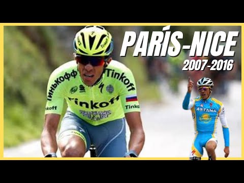 Alberto CONTADOR´S best ATTACKS in Paris-Nice. Offensive cycling.