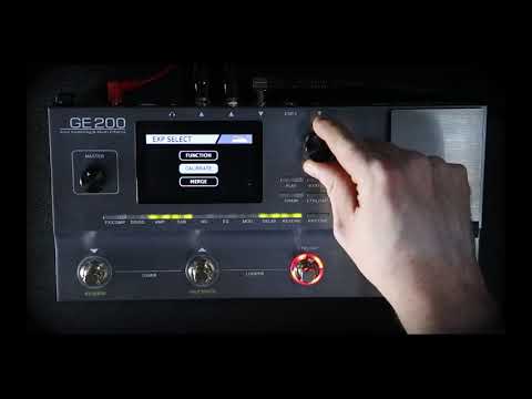 MOOER GE200 Tutorial Part - 3  EXP and MERGE