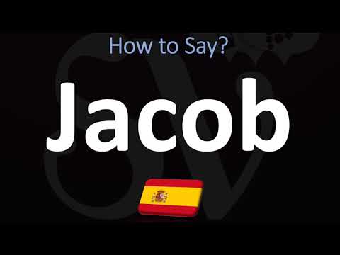 How to Say Jacob in Spanish?
