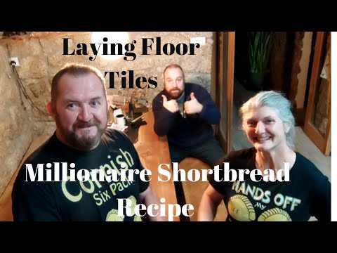 Off Grid Flooring for Frankie and A Millionaire Shortbread Recipe. 112