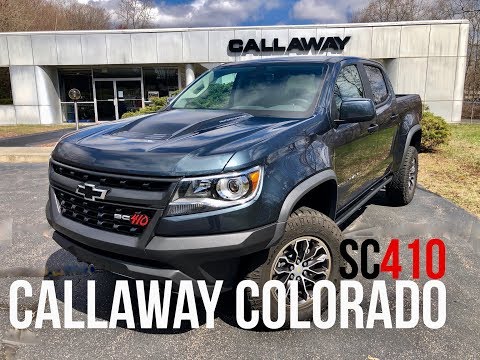 Callaway Supercharged Colorado ZR2 retains full GM Factory Warranty