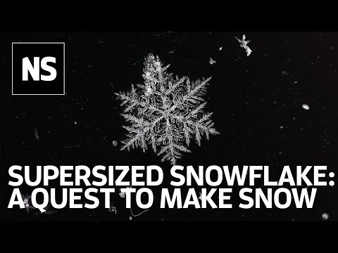 Can Scientists Make Giant Snowflakes?