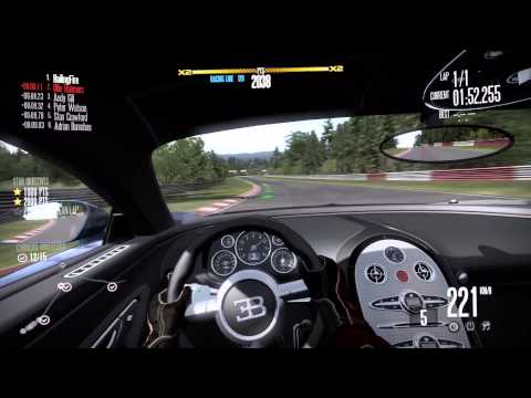 All Supercar race on Nurbürgring - Bugatti Veyron - Need for Speed SHIFT - No commentary