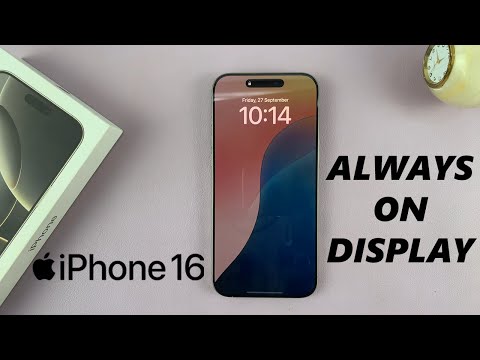 How To Enable Always ON Display On iPhone 16 Pro