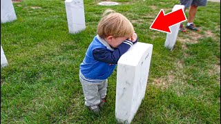 Boy Cries at His Mom s Grave Saying Take Me With You Then something incredible happened Mp4 3GP & Mp3
