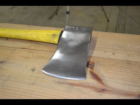 Axe Maintenance (sharpening and polishing)