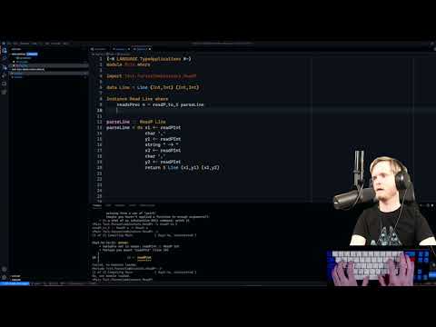 Advent of Code in Haskell 2021 - Day 5!