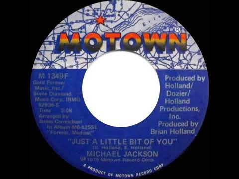 1975 HITS ARCHIVE: Just A Little Bit Of You - Michael Jackson (stereo 45)