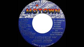 1975 HITS ARCHIVE: Just A Little Bit Of You - Michael Jackson (stereo 45)